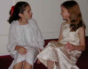 attic girl, angel-before the show